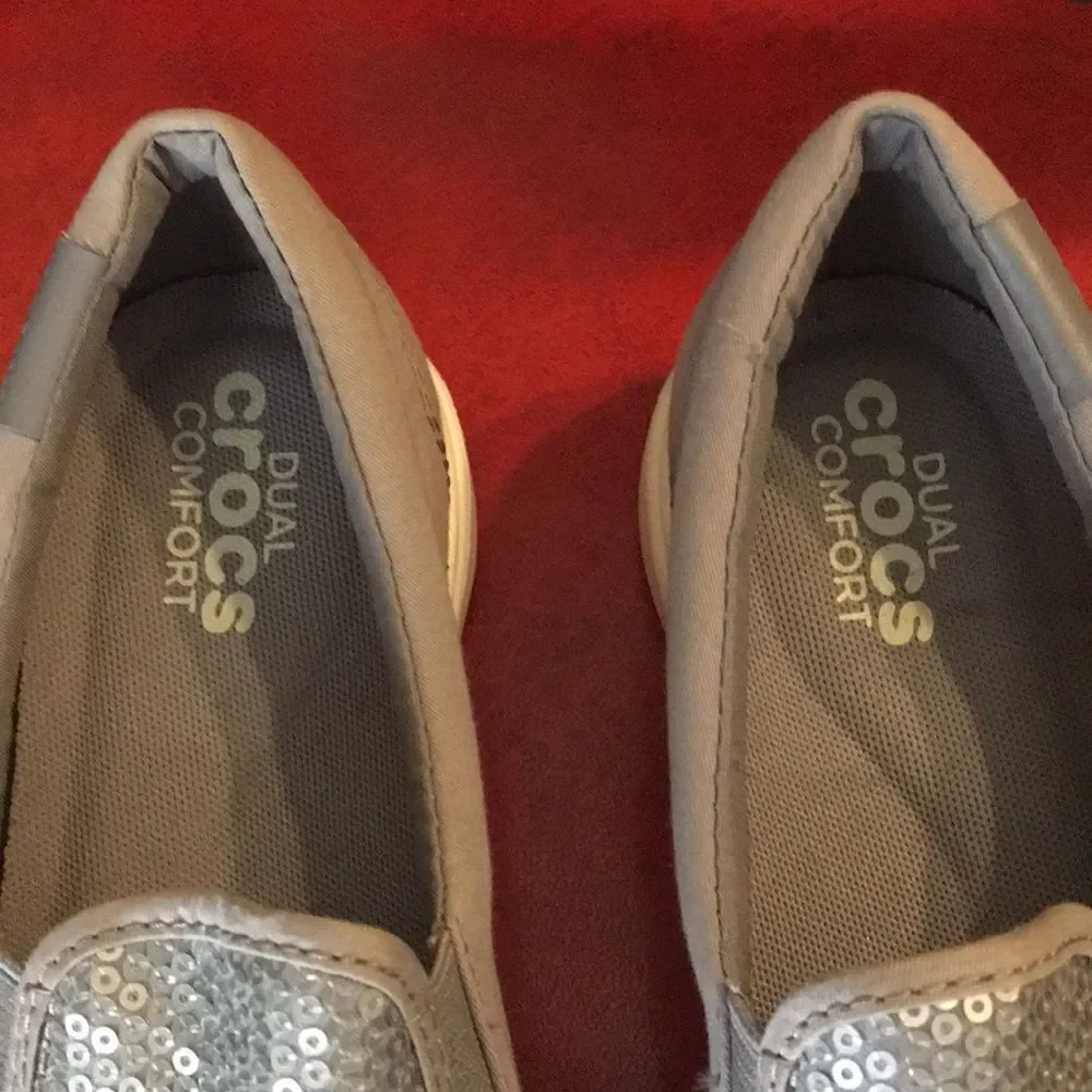 Crocs slip on shoes size 5